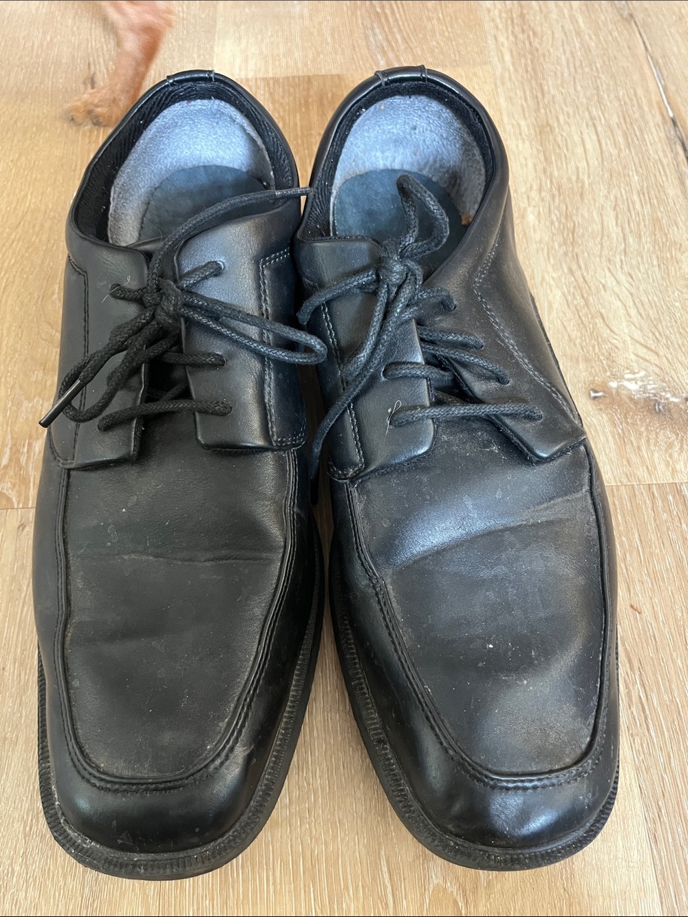 Classic Black Lace-Up Men’s Dress Shoes